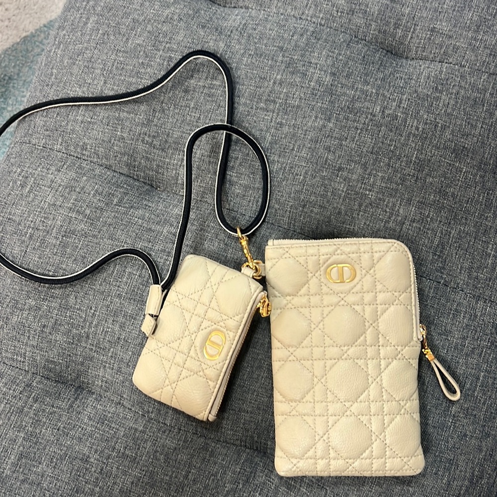DIOR CARO MULTIFUNCTIONAL POUCH - IN NUDE!